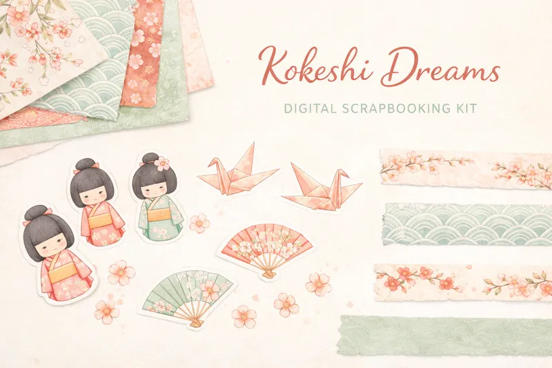 Kokeshi Dreams - Mega Pack