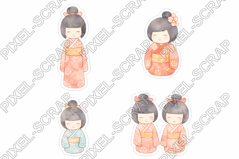 Kokeshi Dolls