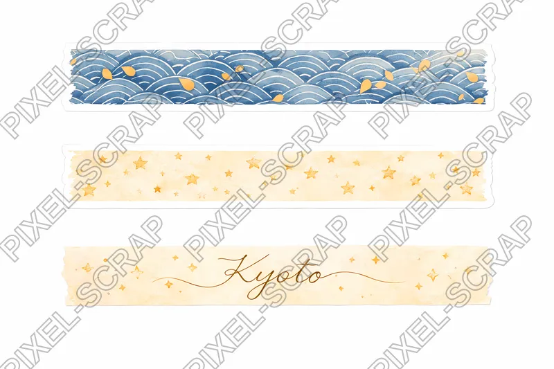 Indigo Washi