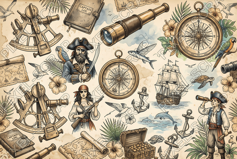 Nautical Instrument Sketches