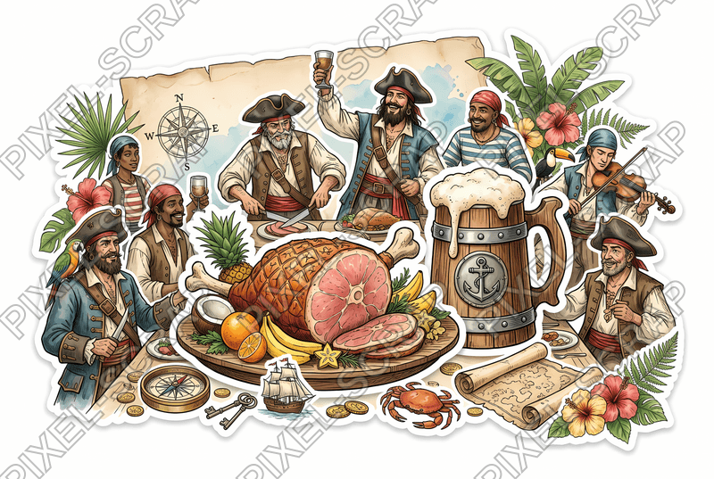 Pirate Feast Set