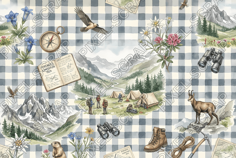 Vintage Topo Map