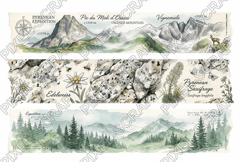 Peak & Rock Washi