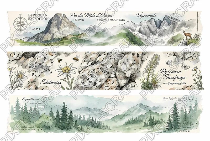 Peak & Rock Washi