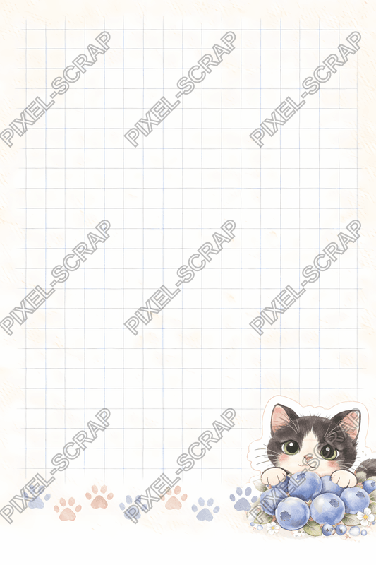 Paw Grid Card