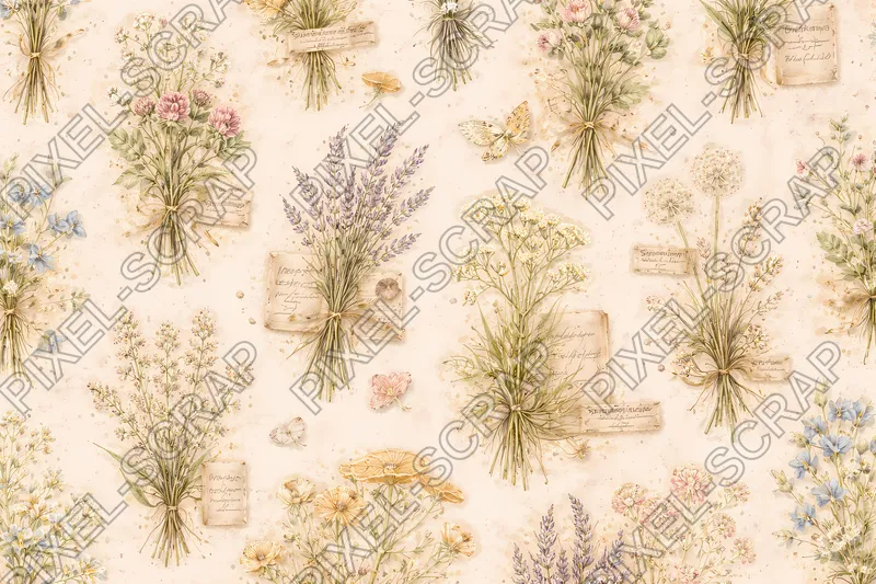 Vintage Herbarium