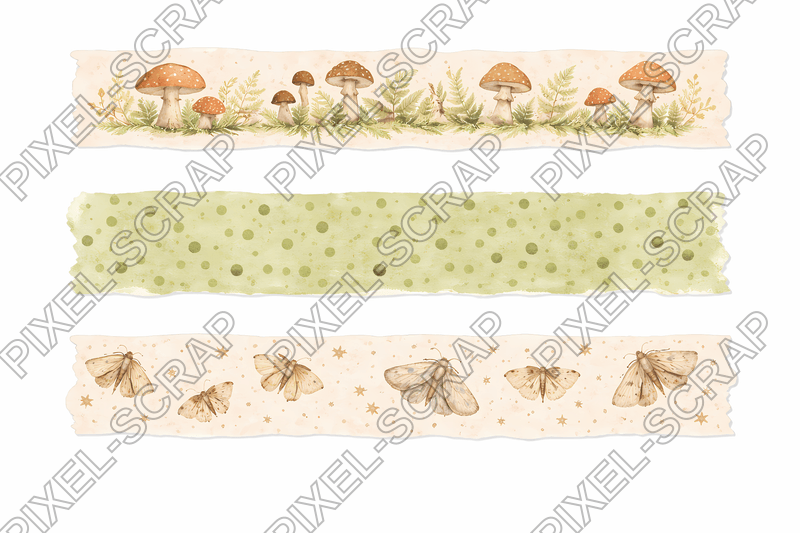 Mushroom Washi