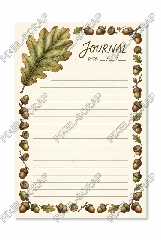 Leaf Journal Card