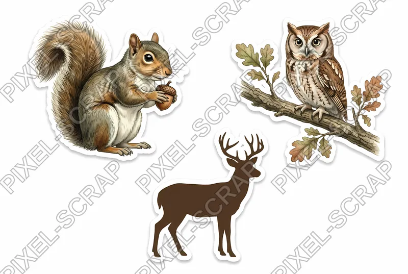 Oak Forest Animals