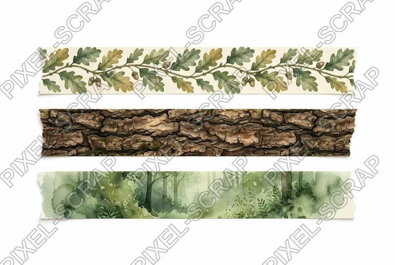 Vine & Bark Washi