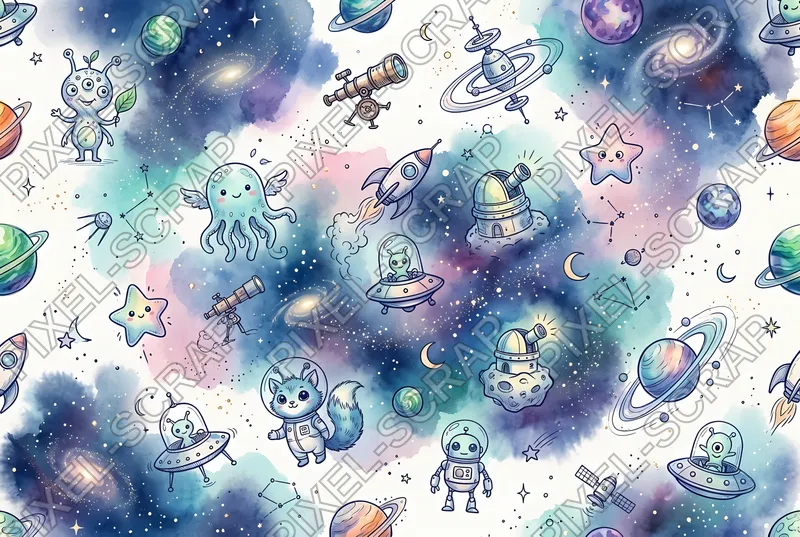 Blended Nebula Texture