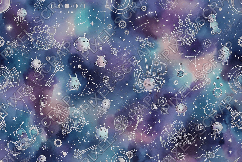 Fictional Galaxy Map