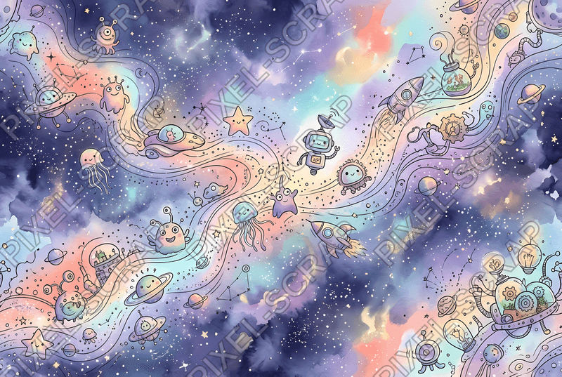 Milky Way Path Wash
