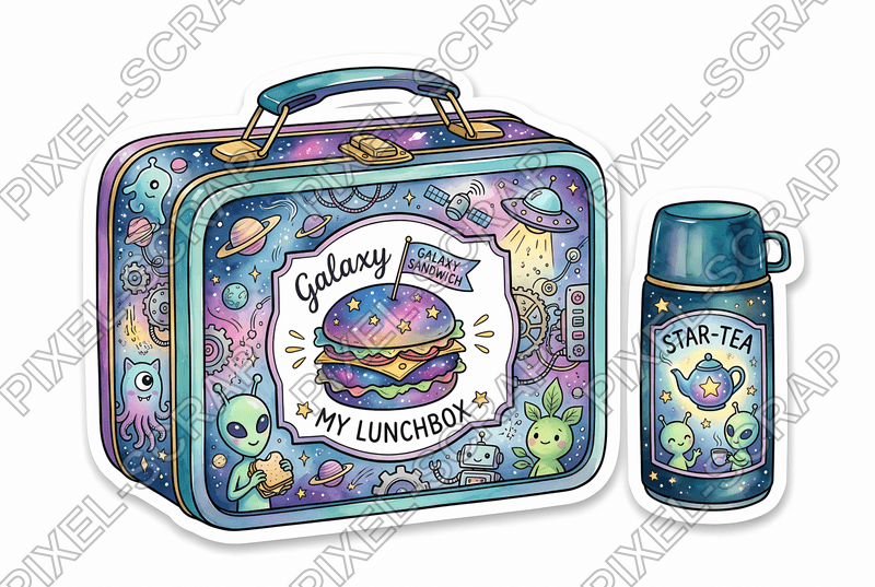 Alien Lunchbox Set