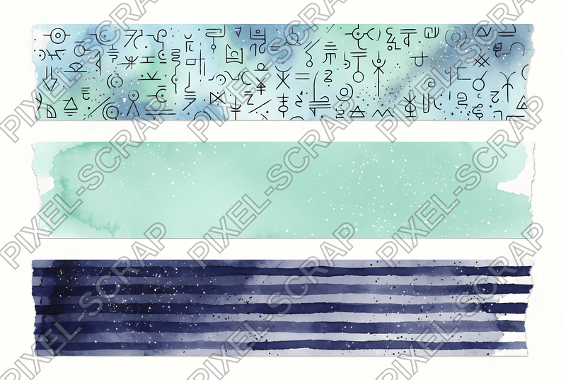 Symbols & Mint Washi