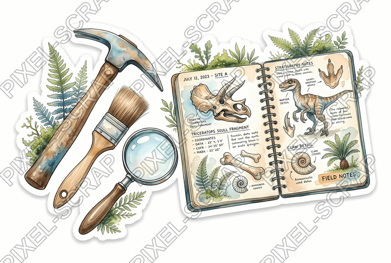 Modern Paleontologist Tools