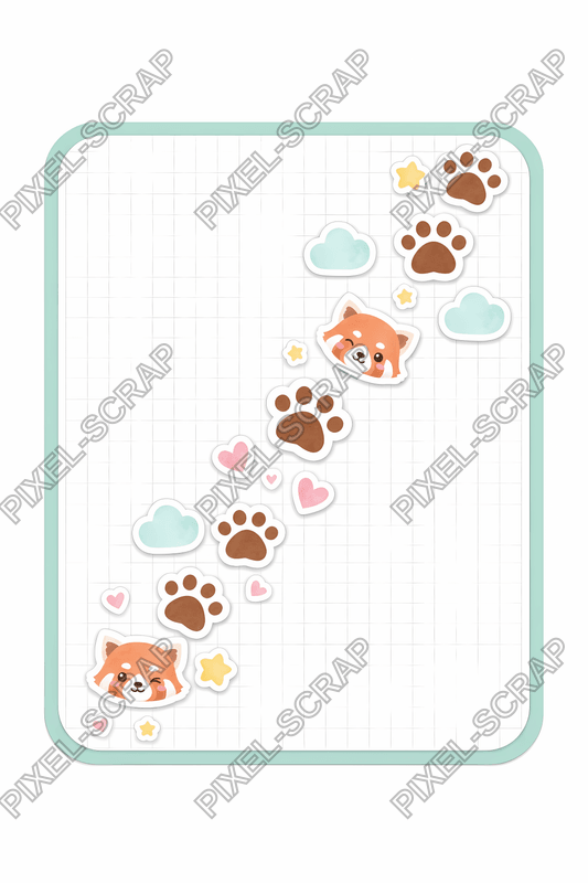 Trail of Paws Card