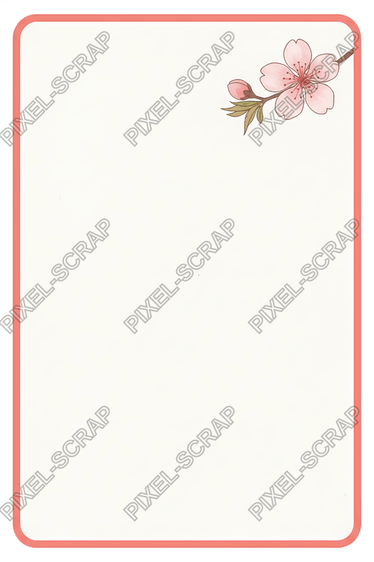 Minimalist Blossom Card