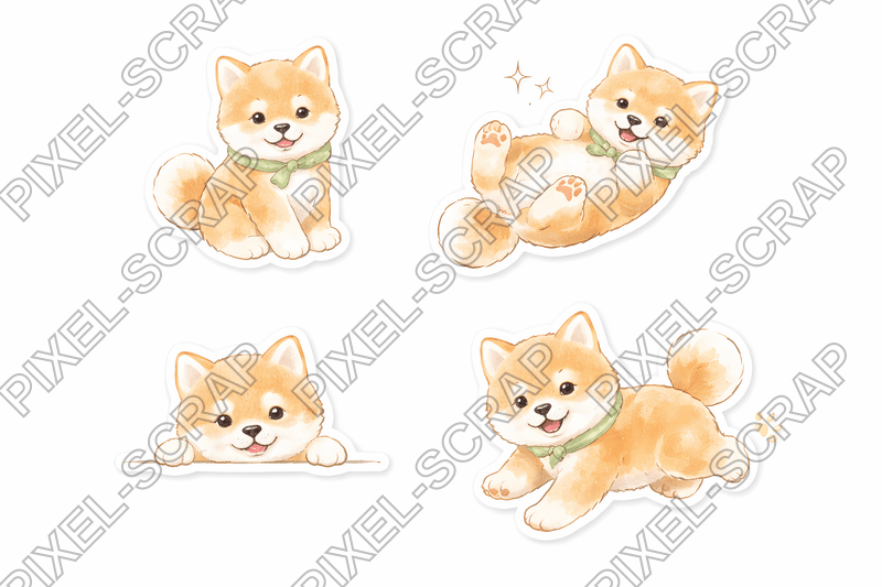 Shiba Poses