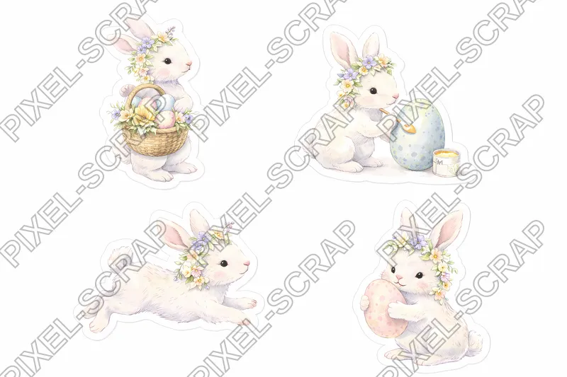 Whimsical Bunnies