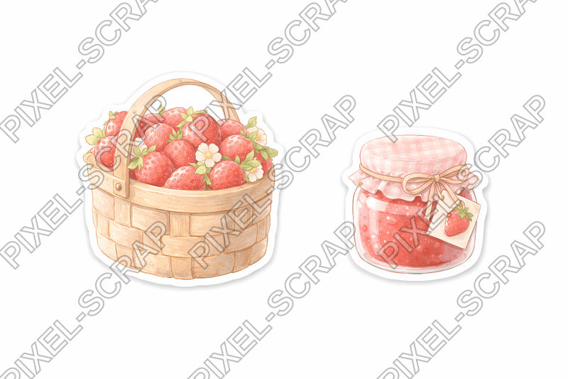 Strawberry Jars
